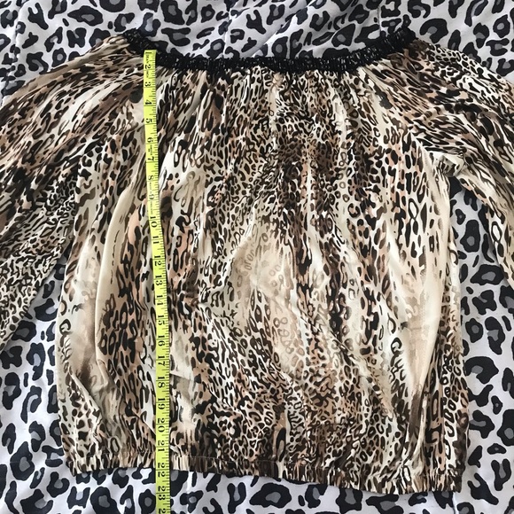 NWT Boston Proper Leopard Blouse - Picture 3 of 6